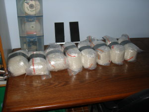 Lime packing ala Pablo Escobar