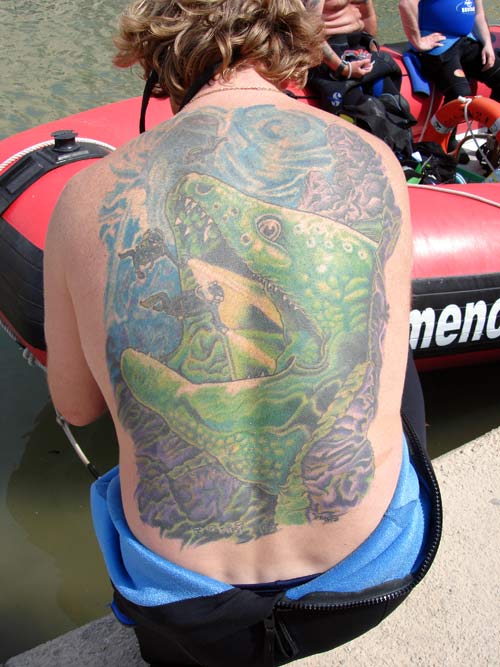 The danger of sleeping on wet newspapers!