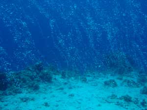 jacuzzi of bubbles at the canyons