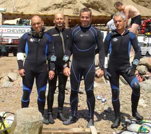 trimix master class before 140m dive