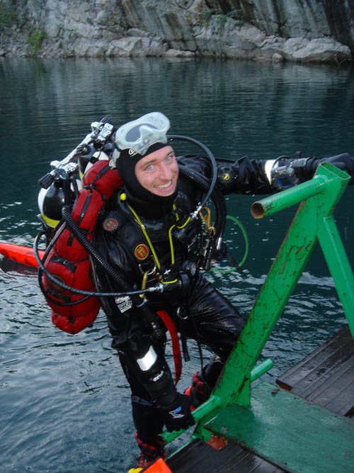 some DIR herbert on the ladder after we rescued him :D