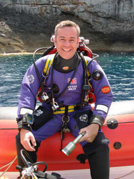 Mark pre-bimble in Menorca