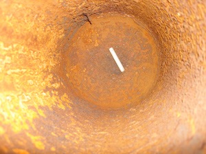 New HSE tank o2 cleaning with chip fat